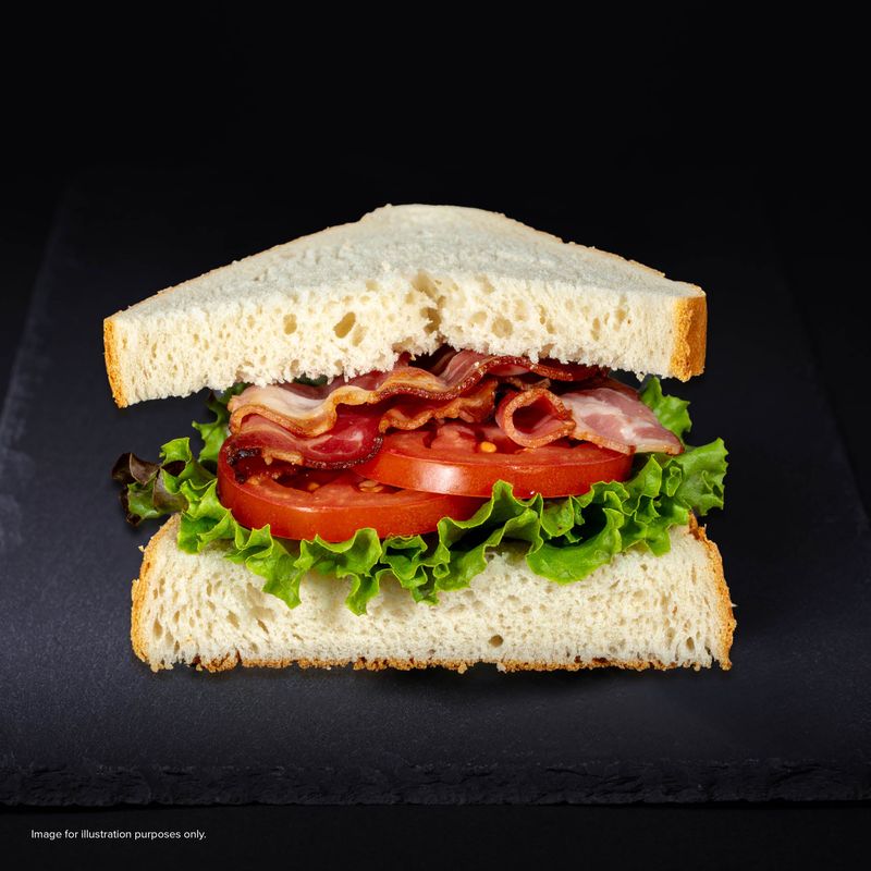 BLT - Sweetcured Bacon, Mixed Leaf Lettuce & Tomatoes