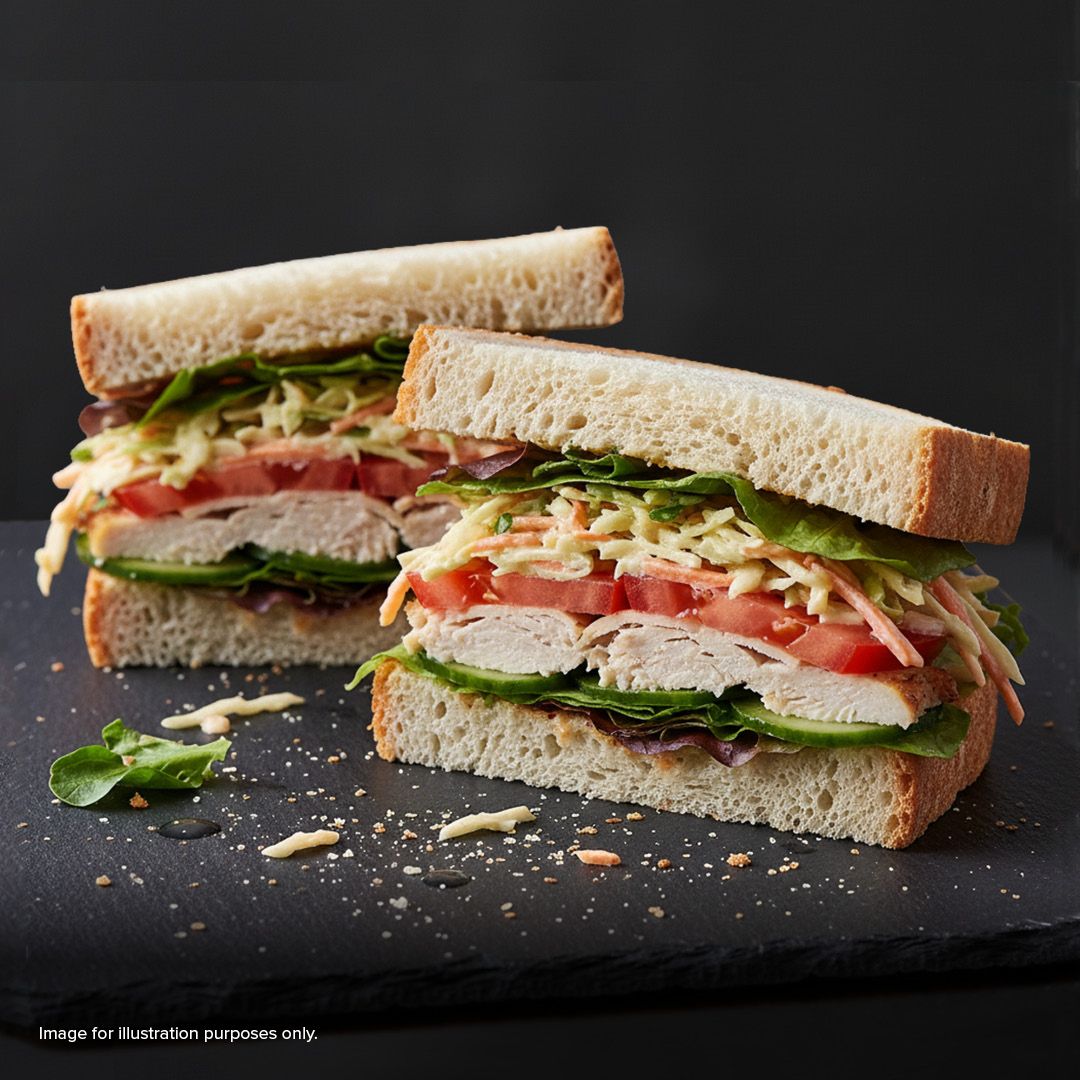 Roast Chicken & Homemade Coleslaw