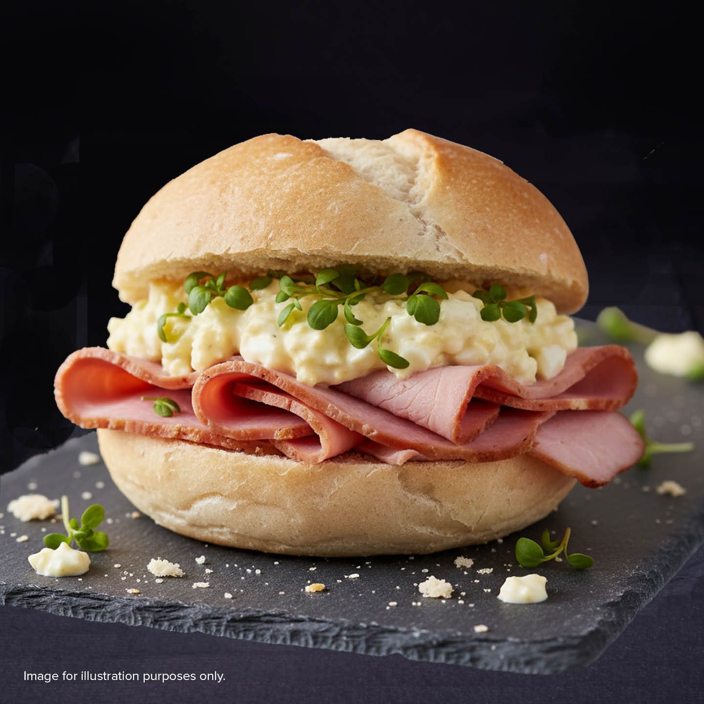 Honey Roast Ham & Homemade Free Range Egg Mayonnaise