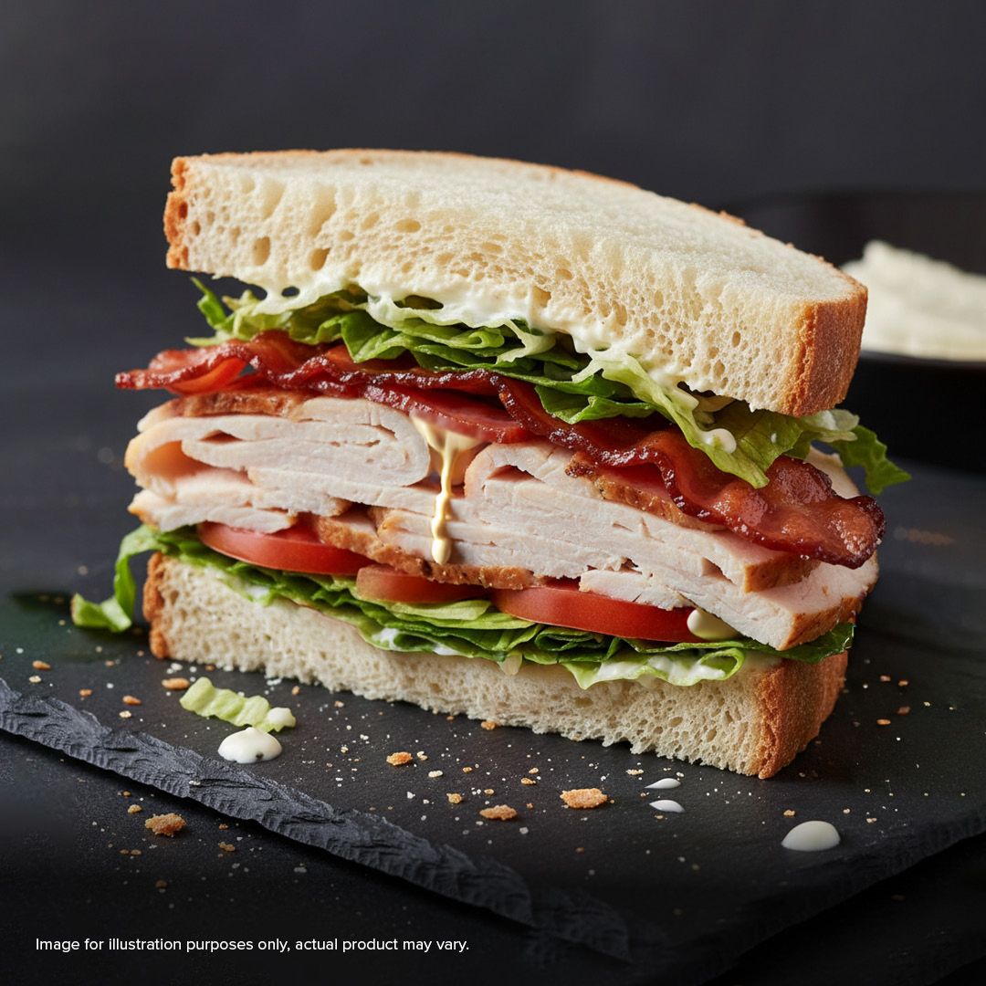 Roast Turkey & Sweetcured Bacon