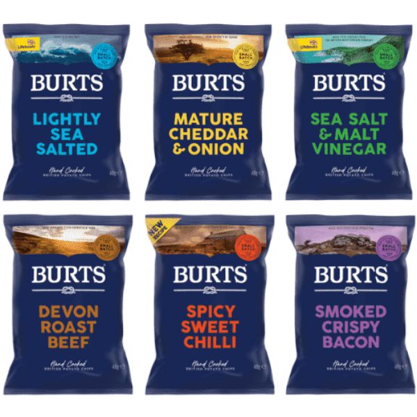 Assorted Burts Crisps Assorted Burts Crisps