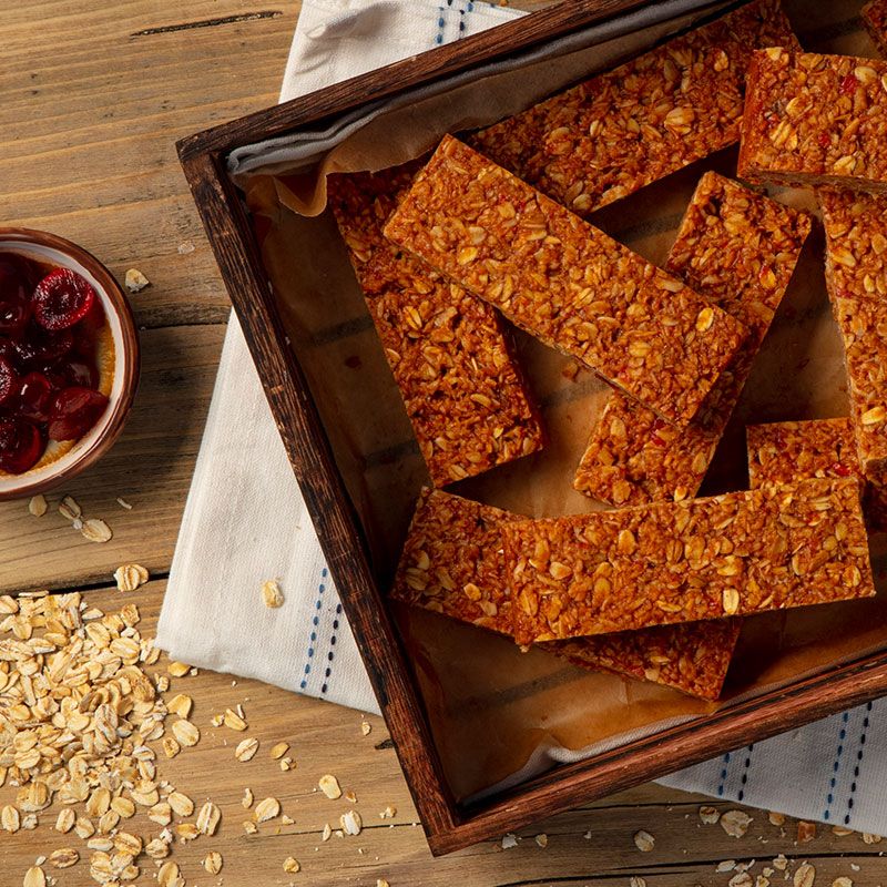 Flapjack - Cherry Bakewell