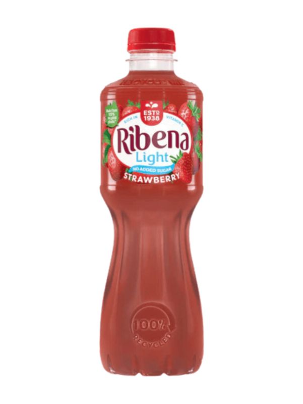 Ribena Light Strawberry (Bottle - 500ml) Ribena Light Strawberry (Bottle - 500ml)