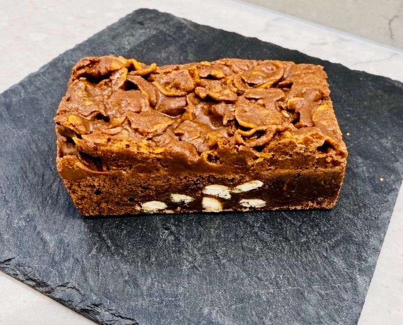 Nutella Cornflake Brownie