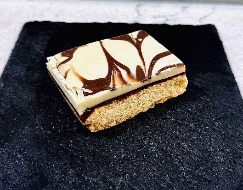 White Chocolate Millionaire Shortbread White Chocolate Millionaire Shortbread