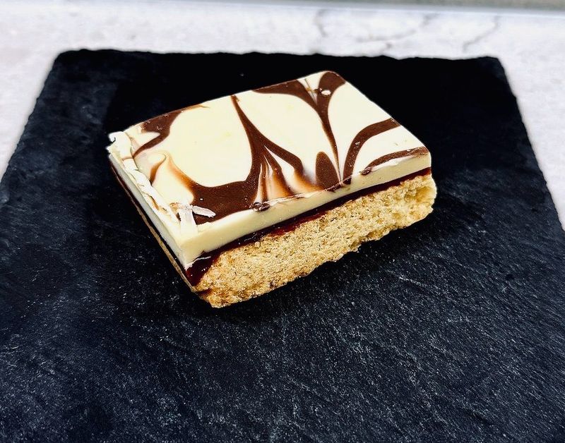 White Chocolate Millionaire Shortbread White Chocolate Millionaire Shortbread