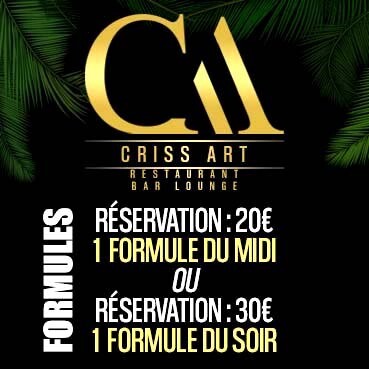 Réservation Formule midi ou soir