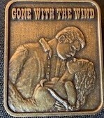Magnet   GWTW FE Bronze square