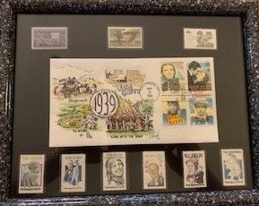 Framed Stamp First Day of Issue