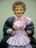 San Francisco Music Box Musical Figure Aunt Pittypat