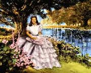 Art Scarlett Sitting Pretty