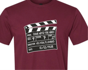 Shirt Film Clapboard T shirt
