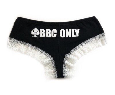 BBC Only Bikini Panty with Queen of Spades Symbol BBC Only Bikini Panty with Queen of Spades Symbol