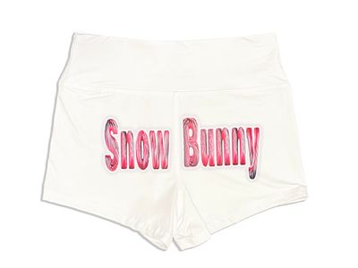 Booty Shorts / Yoga Shorts White Many Designs
