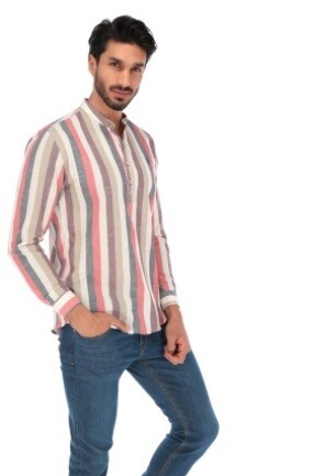 Camisa Oxford Rayas