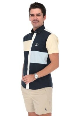 Camisa Casual Moda Manga Corta Hombre