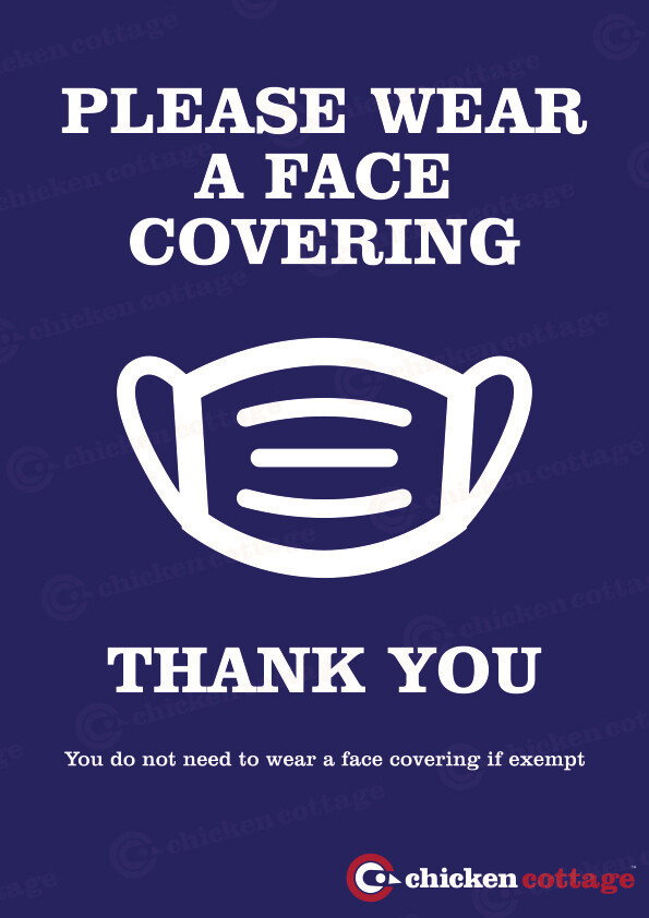 Face Covering Poster