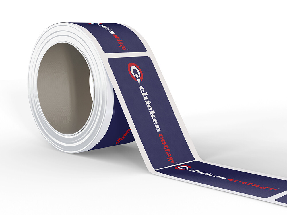 Chicken Cottage Sticky Labels 60x30mm