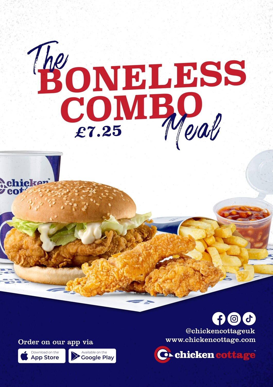 Boneless Combo Poster