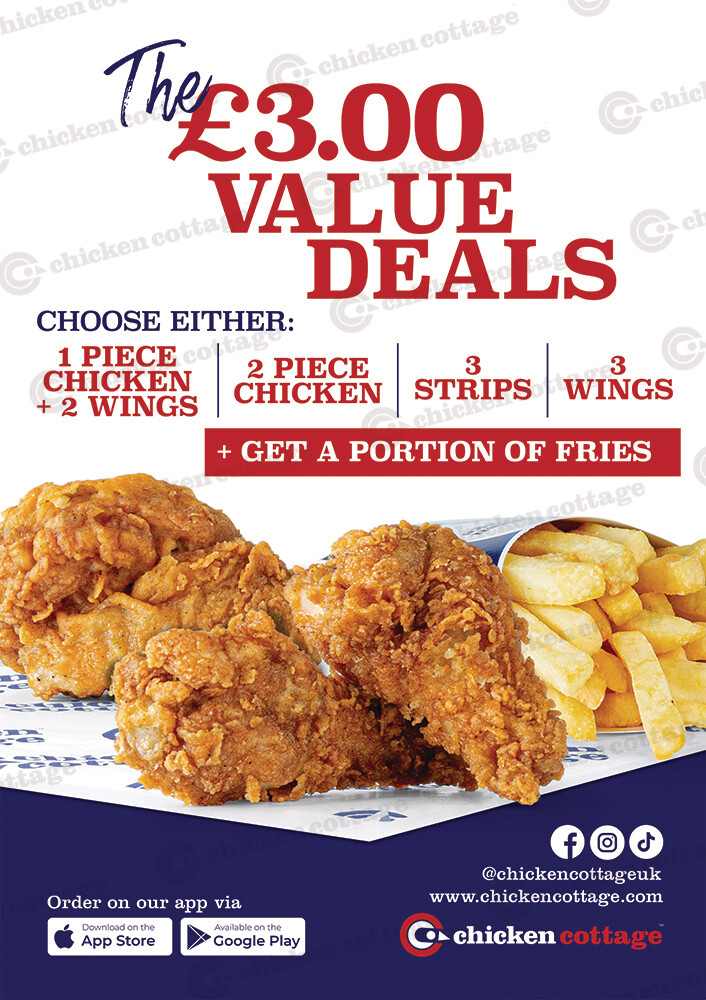 £3 Deals Poster
