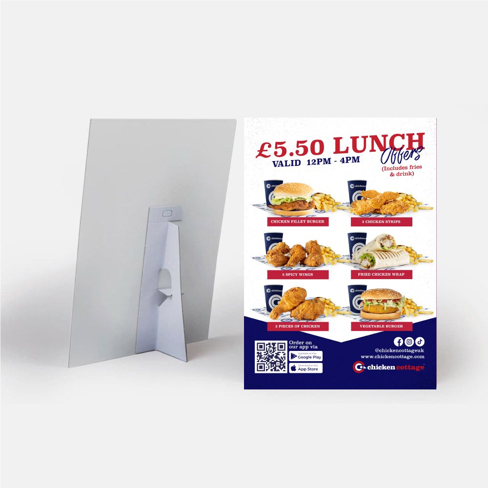 Lunch Offer Strut A4