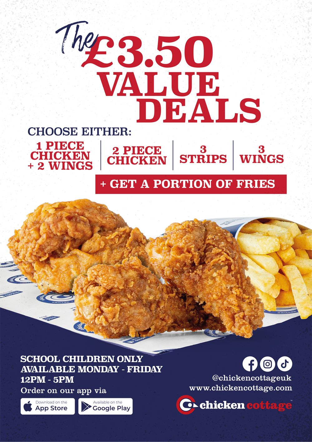 £3.50 School Children Offer