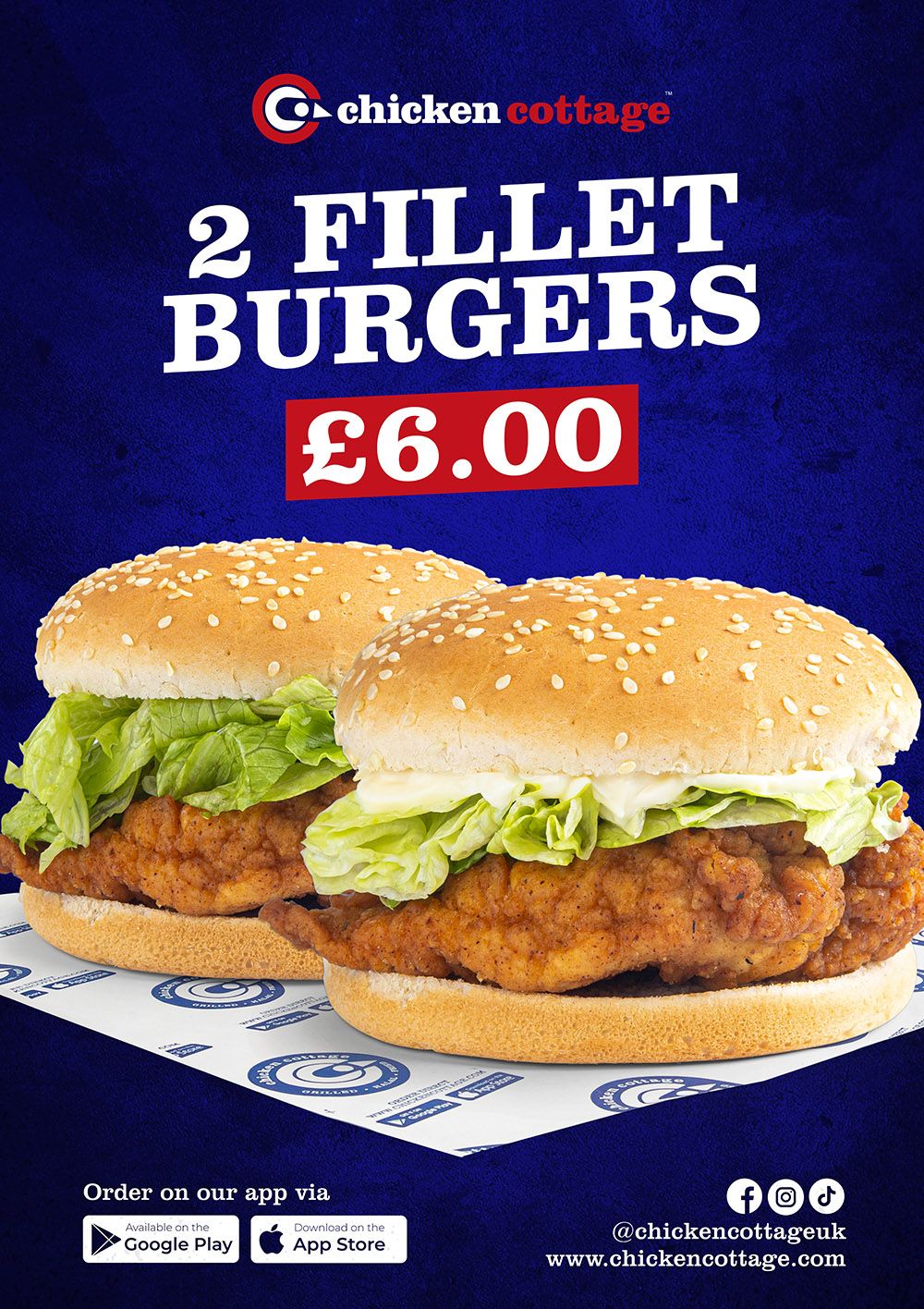 Fillet Burgers Poster