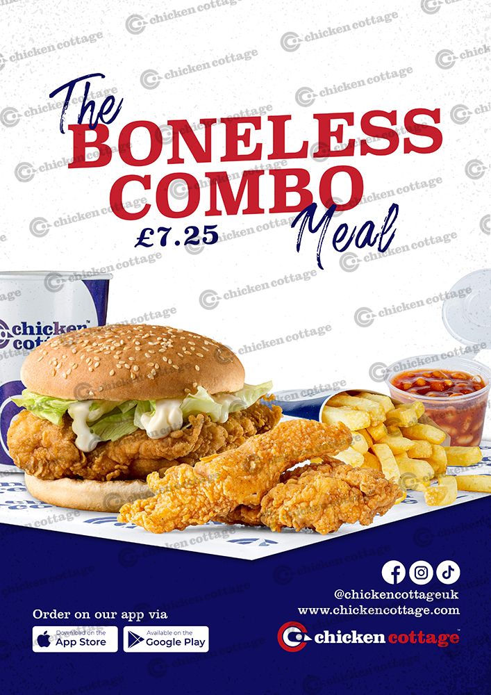 Boneless Combo  Vinyl Sticker
