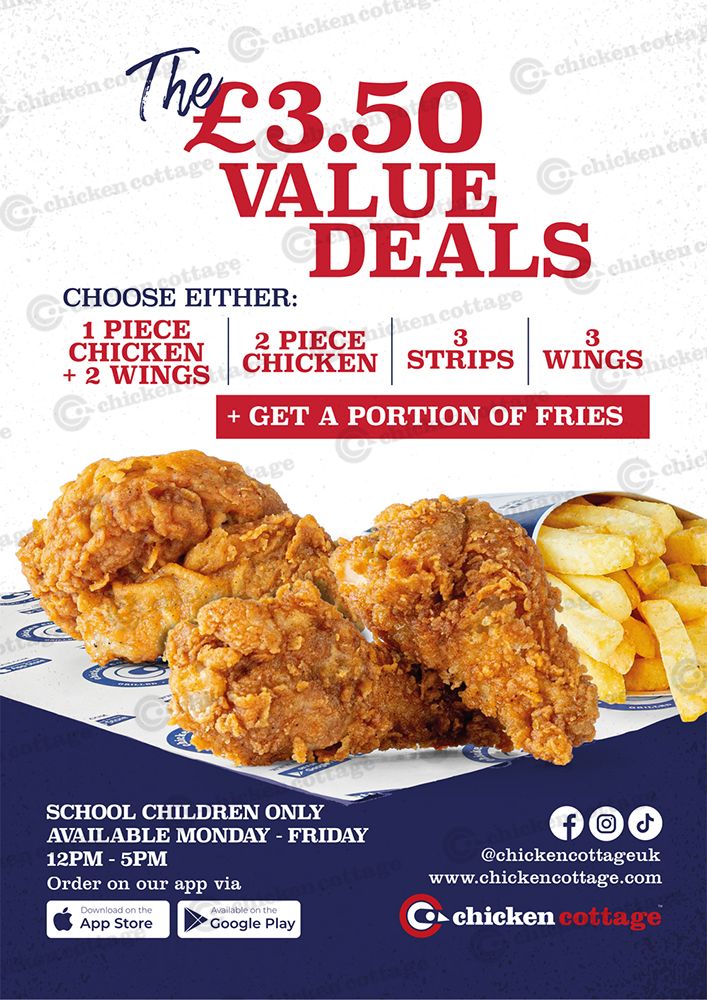 £3.50 School Children Offer