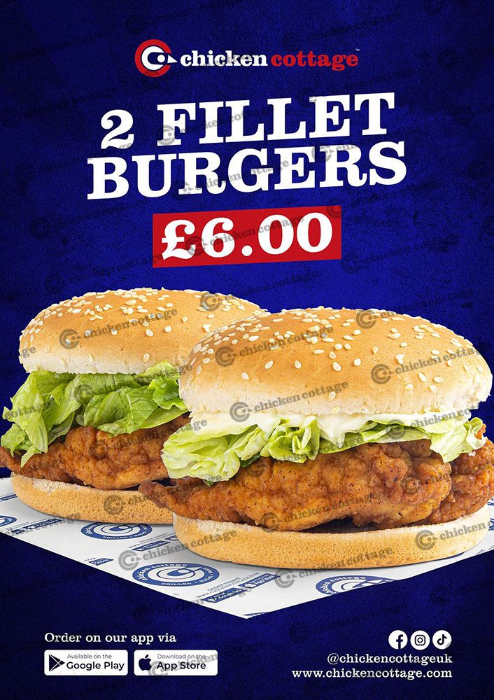 Fillet Burgers Poster