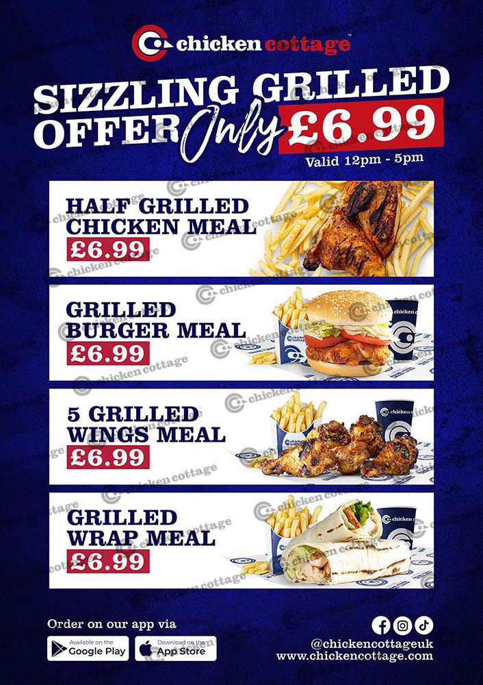 Grilled Offer Poster