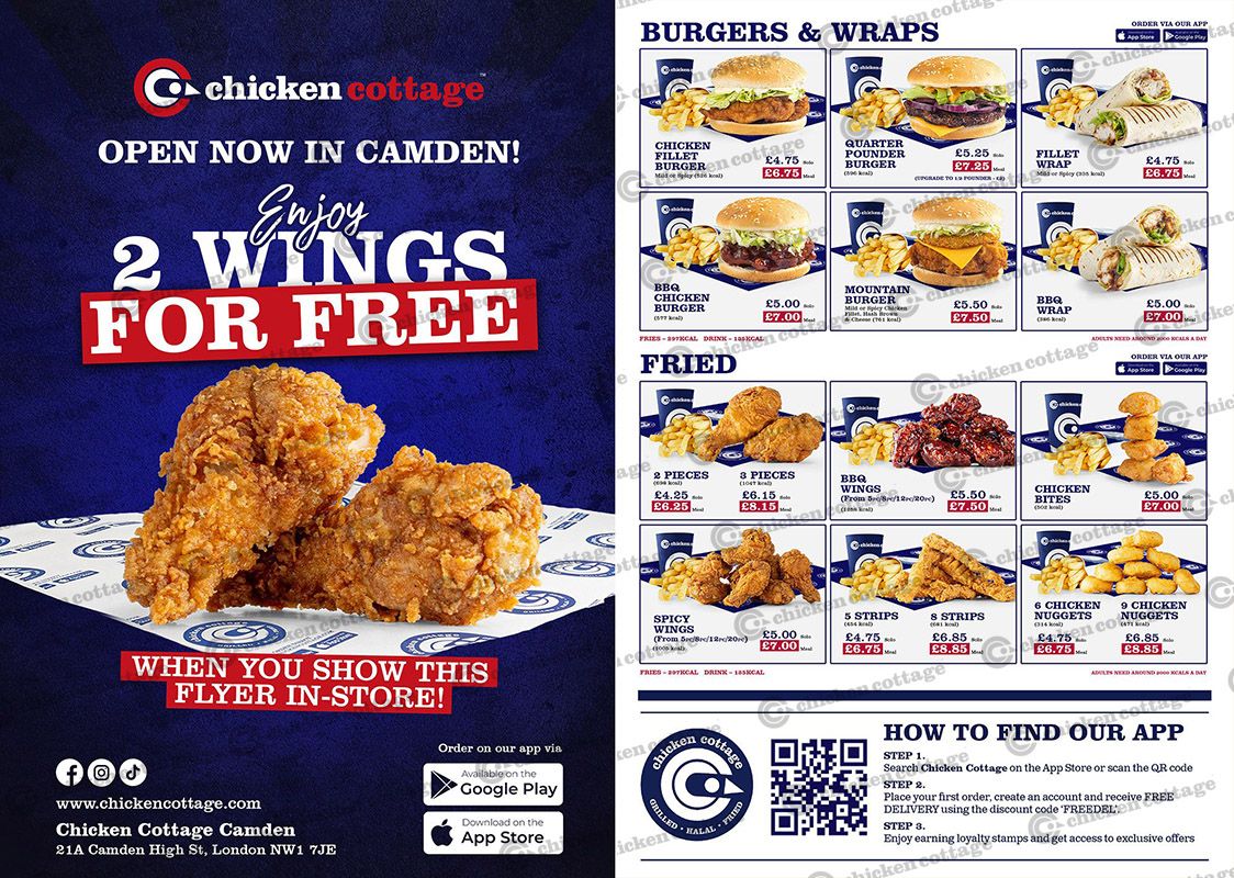 Camden 2 Wings Free Flyers
