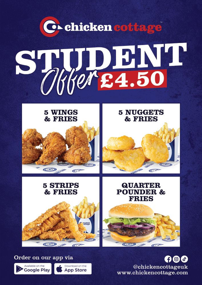 Student Offers £4.50 Vinyl Sticker