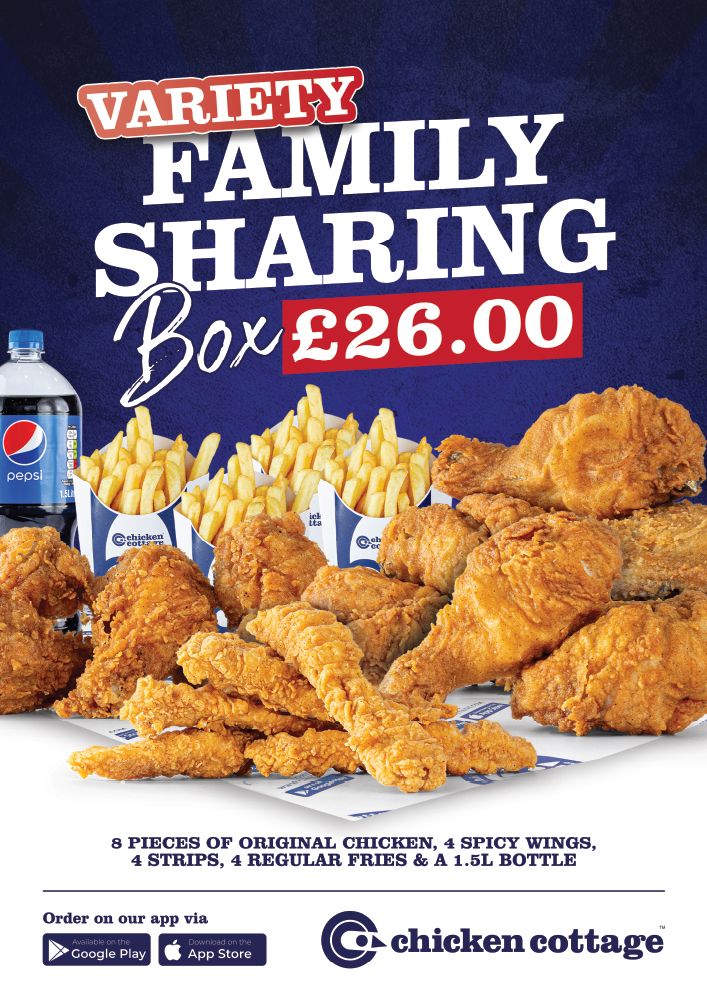 Variety Family Sharing Box Vinyl Sticker