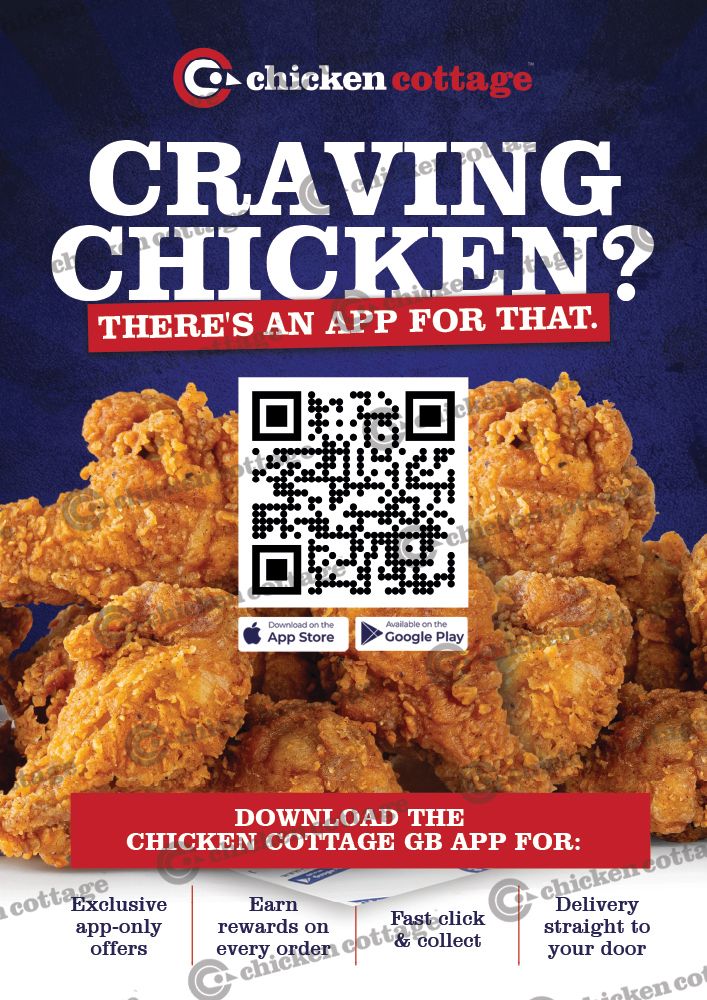 Craving Chicken Vinyl Sticker