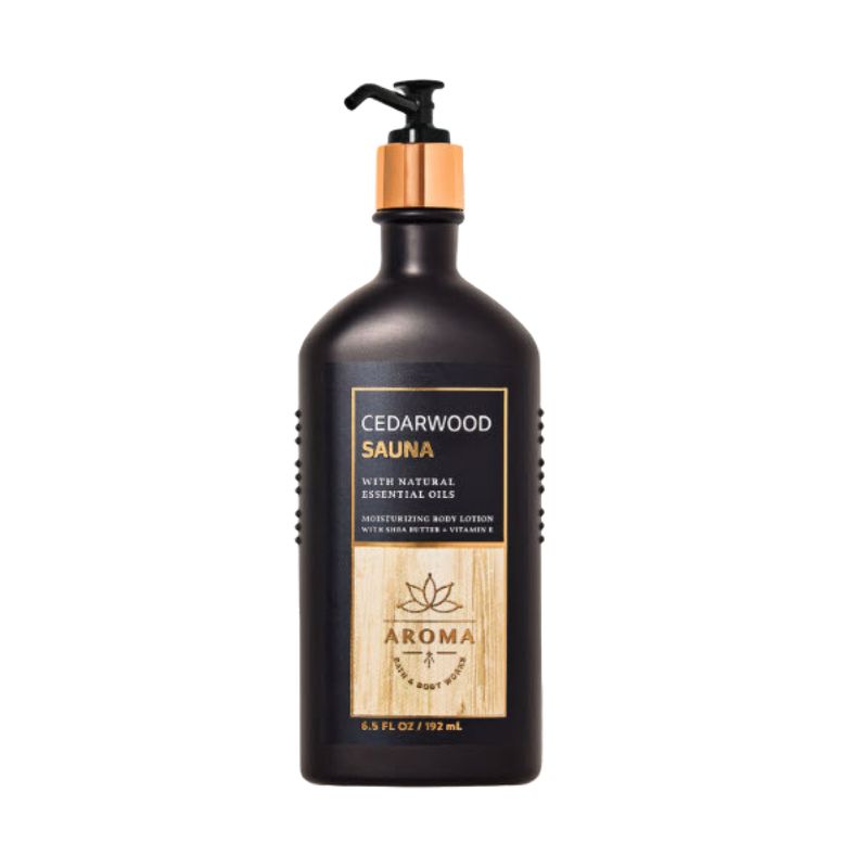 Aromatherapy Cedarwood Sauna Body Lotion