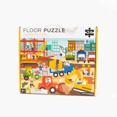 Podlahové puzzle Petit Collage Stavba