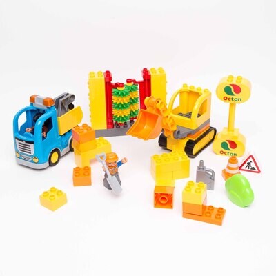 Lego Duplo Pásový bagr a náklaďák 30 ks
