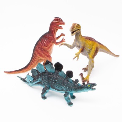 Sada 3 figurek dinosaurů