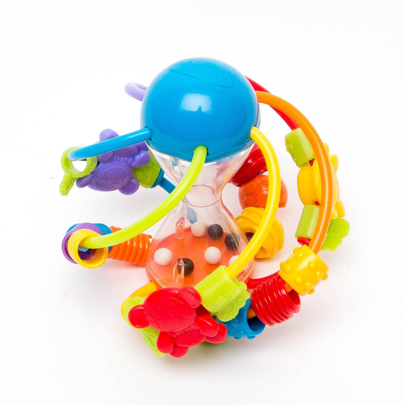 Playgro chrastící míček s posuvnými korálky