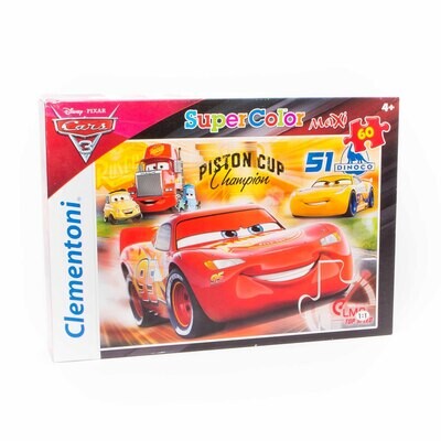 Clementoni SuperColor Maxi Auta 60 dílků