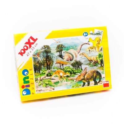 Dino puzzle Dinosauři 100 dílků