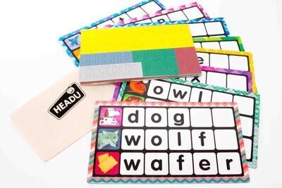 Headu Montessori Bingo Písmena a slova