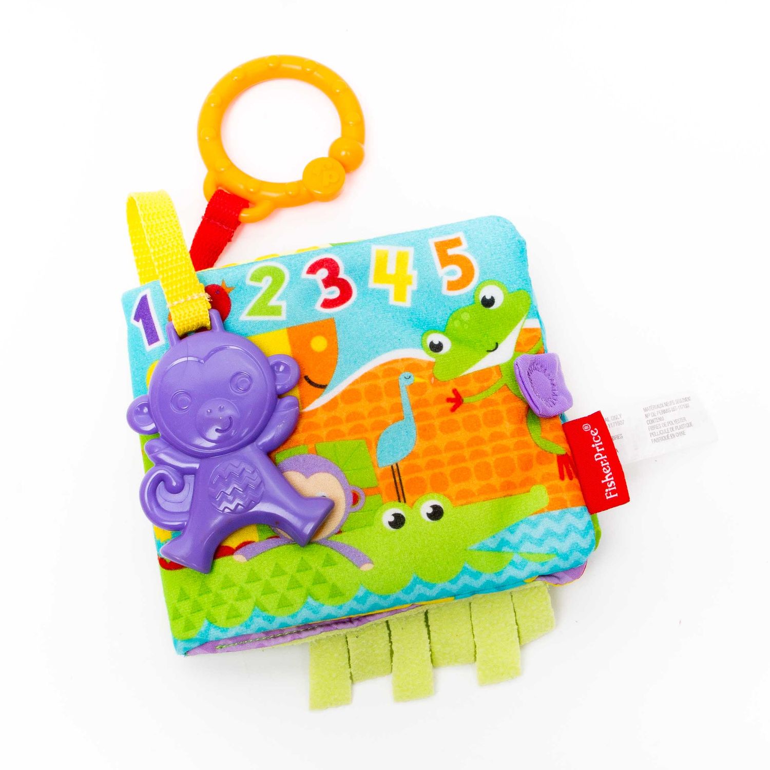 Fisher Price měkká knížka se zvířátky