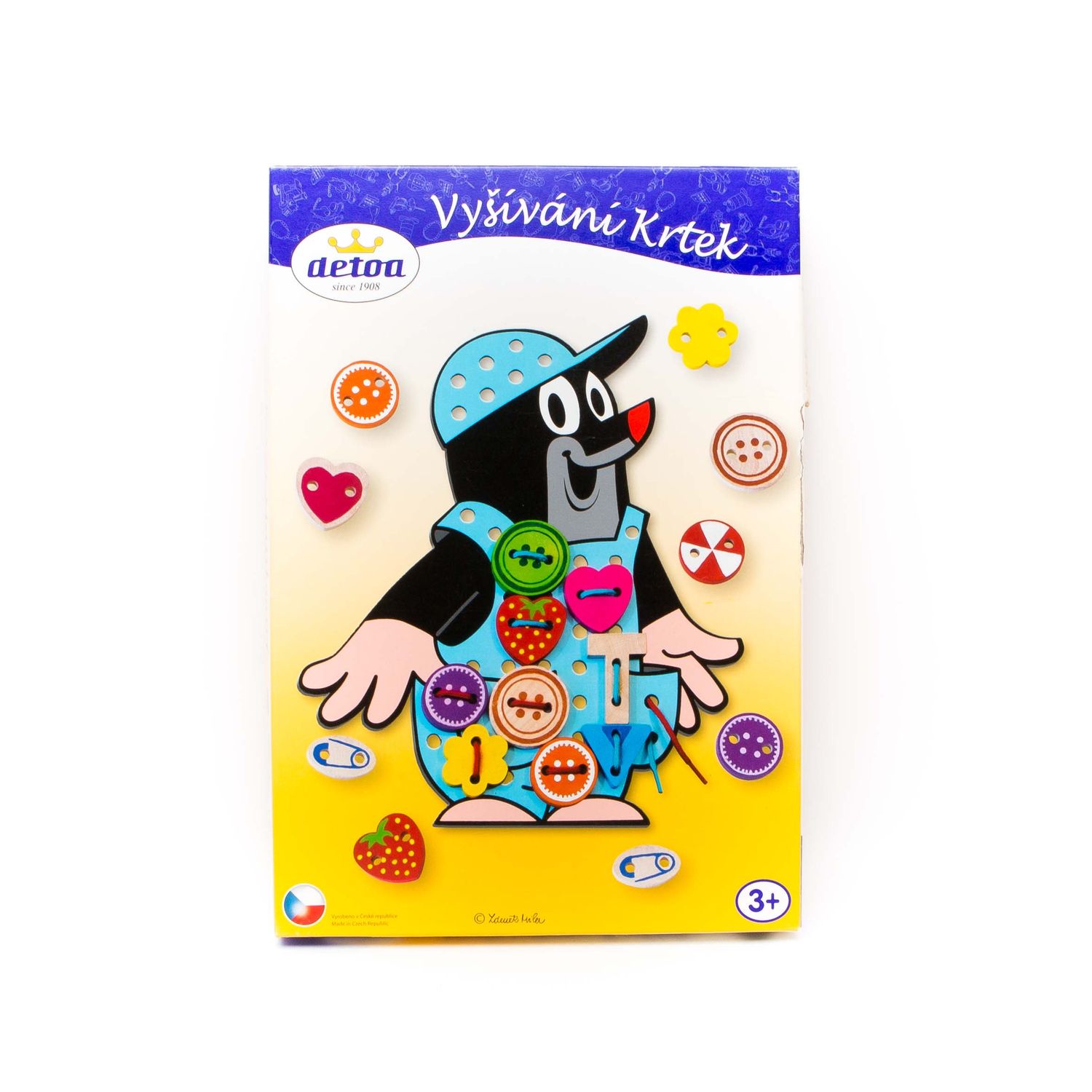 Detoa vyšívání Krtek
