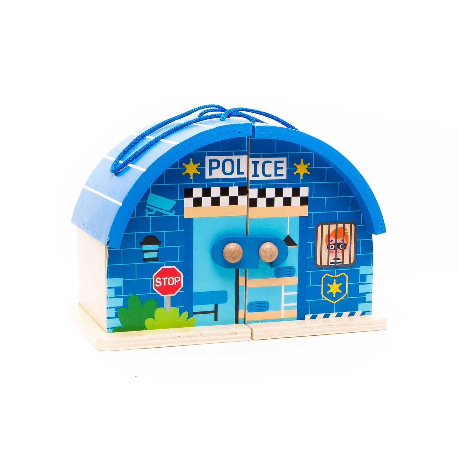 Dřevěná sada Policejní stanice