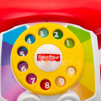 Fisher Price tahací telefon s číselníkem