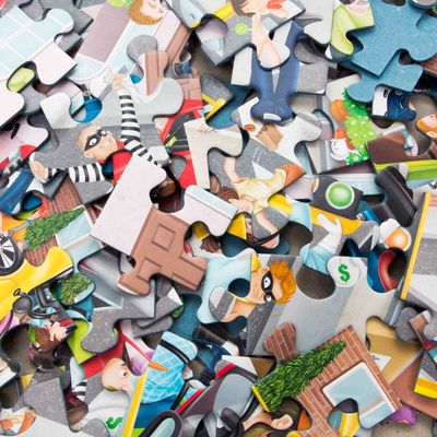 Ravensburger Puzzle Policejní stanice (100 XXL dílků)