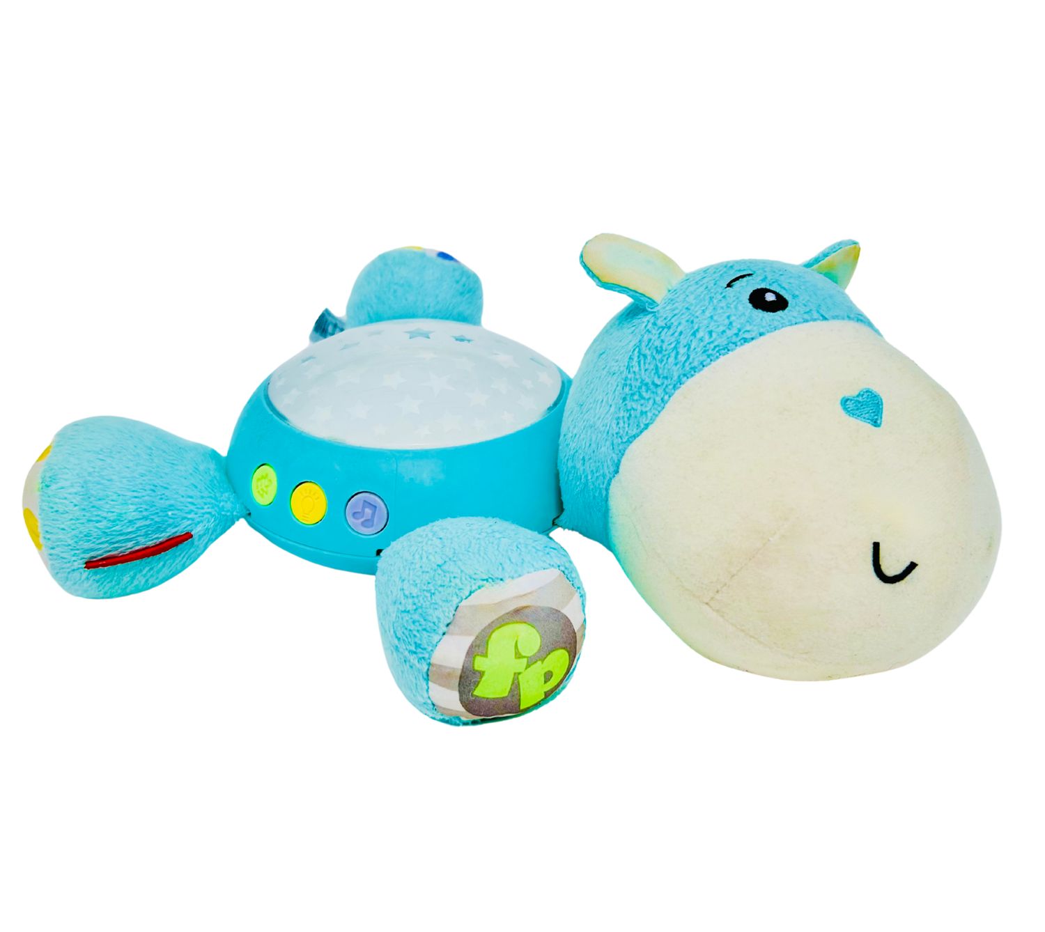 Fisher-Price Plyšový hrošík projektor na zeď