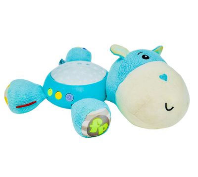 Fisher-Price Plyšový hrošík projektor na zeď